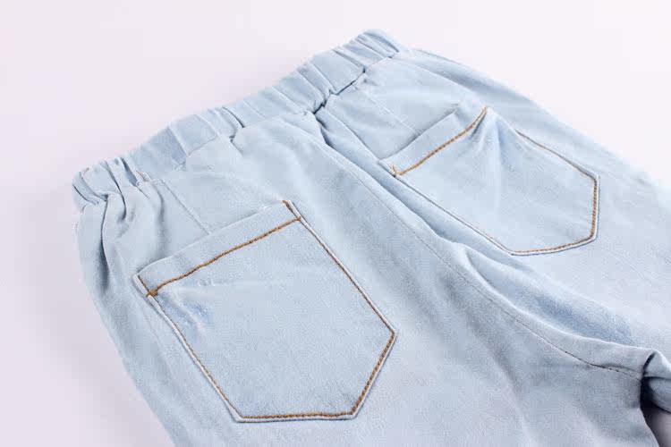 Pantalon fille xm03030n36 en toile - Ref 2062413 Image 13