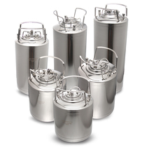 304 stainless steel beer cans cola syrup cans Pepsi kegs cola kegs self-brewing kettles craft beer two-shot keg kegs