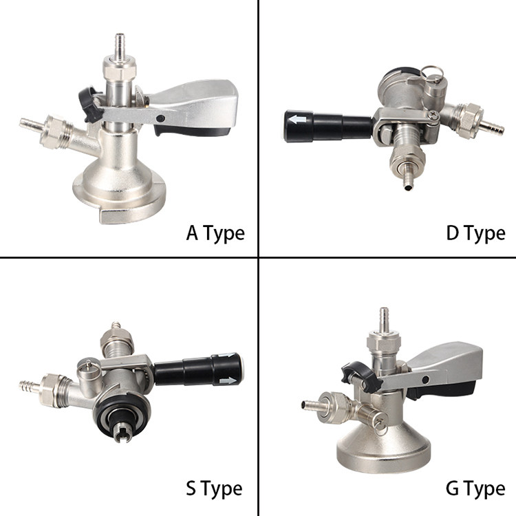 Barrel-Mounted Beer Connectors Commercial Zbeer Barrel Accessories Fine Brewer Beer Machine Equipment Wine Barrel AS Type Plate Dispenser