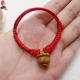 Peach Bone Bracelet dành cho trẻ em Baby Baby Baby Peach Core Dog Tooth Pig Bone Bell - Vòng chân