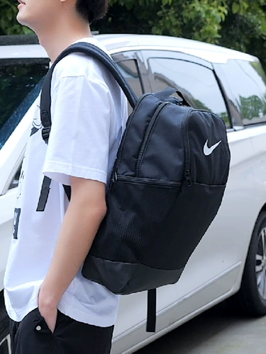 Nike, спортивный школьный рюкзак для отдыха, ноутбук для школьников, для средней школы