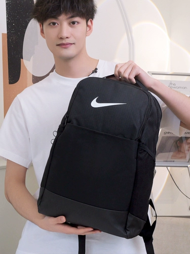 Nike, спортивный школьный рюкзак для отдыха, ноутбук для школьников, для средней школы