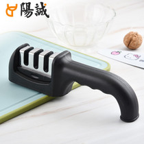 Household manual quick sharpening artifact grindstone diamond fixed angle kitchen multi-function cutting gadget