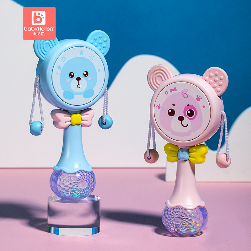 Baby toys Puzzle Early education Music rattles 3 months 6 months over 1 year old baby Children can move with sound