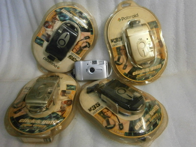 New stock polaroid polaroid V35 fixed focus wide-angle high-end automatic 135 film negative camera