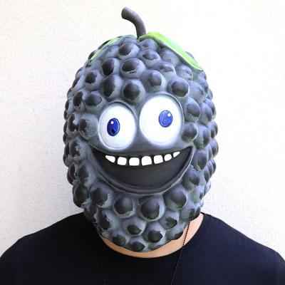 taobao agent Masked fruits and vegetables, pineapple durian grape mask adult children game performance smile orange funny head set