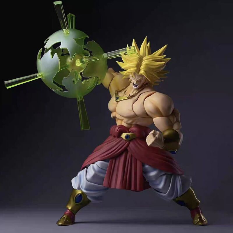 Zt Studio Broly Ancient Warrior Yellow Action Figure 01 in Stock