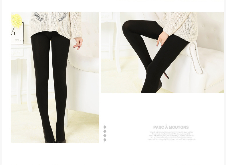 Quần legging mùa thu tuyệt vời của Tingmei Phần mỏng của phụ nữ mặc eo cao là phiên bản Hàn Quốc mỏng cộng với màu xám nhung ấm áp mặc bó sát quần giữ nhiệt nam trung niên đẹp