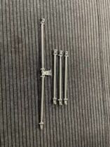 Suitable for marine ship Outer machine hydraulic direction rudder double machine Multimachine 316 stainless steel connecting rod adjustable length