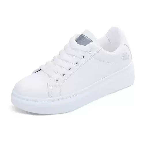 Обувь на платформе, комфортные белые танцующие спортивные туфли для отдыха, мягкая подошва