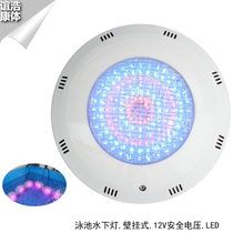 Swimming pool underwater lights water bottom lights AC12VLED colorful lights water landscape decoration lights underwater plastic big hanging lights