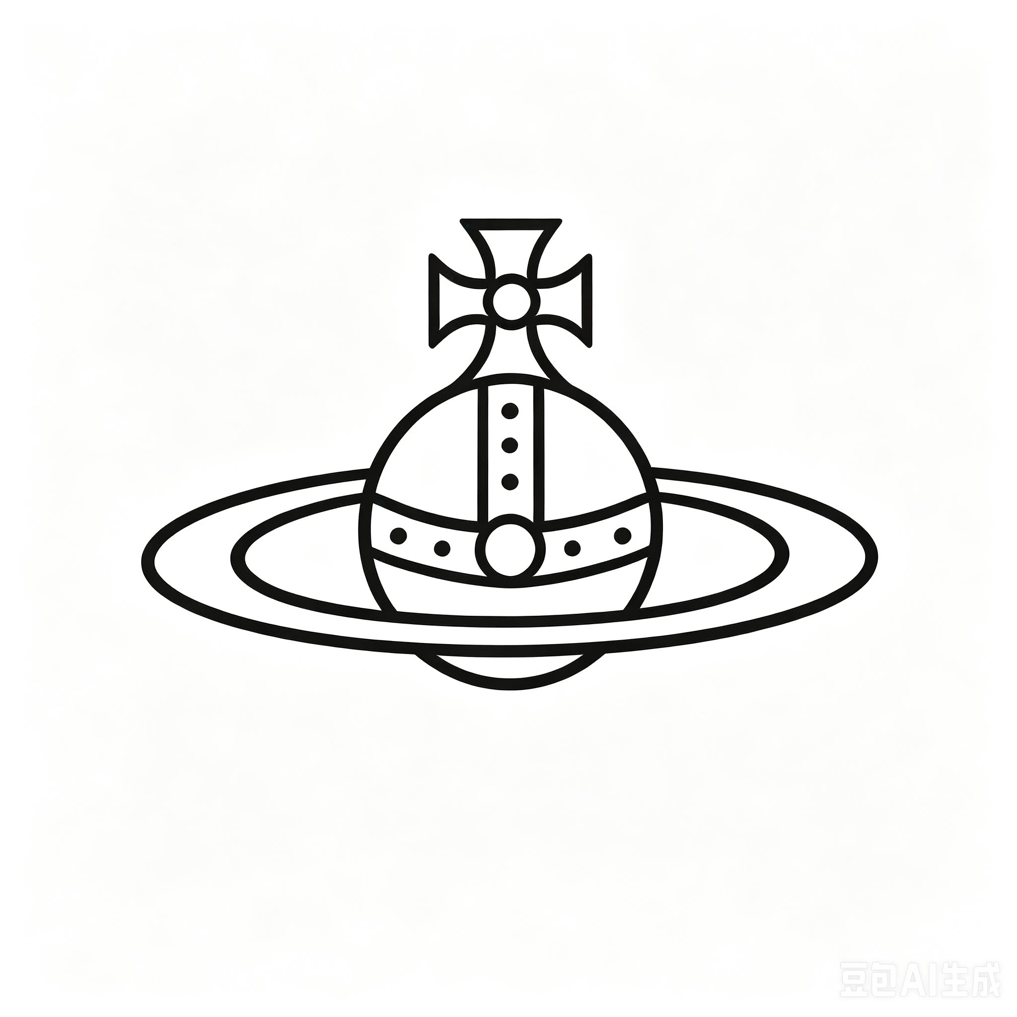 英国太后正版饰品购的LOGO