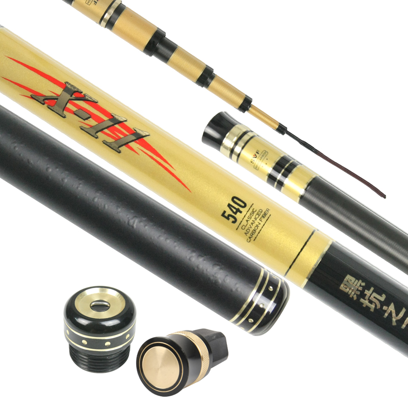 Fishing rod X11 Original 19-tone black pit King Ultra-light hard table fishing rod High carbon rod Carp rod Long section rod