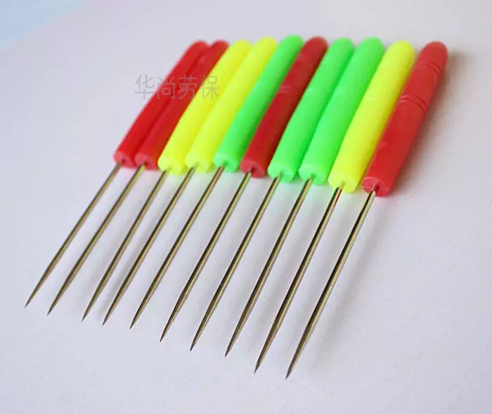 Tự làm kim dùi một ngàn nhựa công cụ sửa chữa Ping-Inox kim pick giày bur gỗ bầu với một propionate móc lỗ - Công cụ & vật liệu may DIY