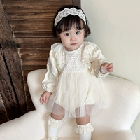 Абрикосовая юбка с длинными рукавами (без волос)