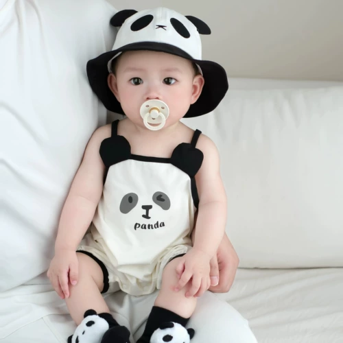 Детский летний мультяшный комбинезон, детское боди для выхода на улицу, лямки сзади