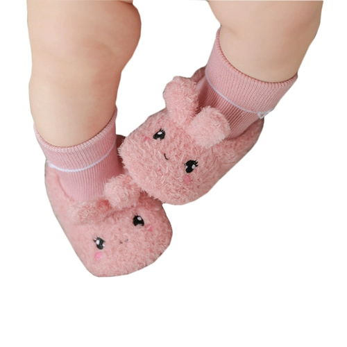 Брендовые осенние детские милые носки для новорожденных, нескользящая обувь для раннего возраста, мягкая подошва