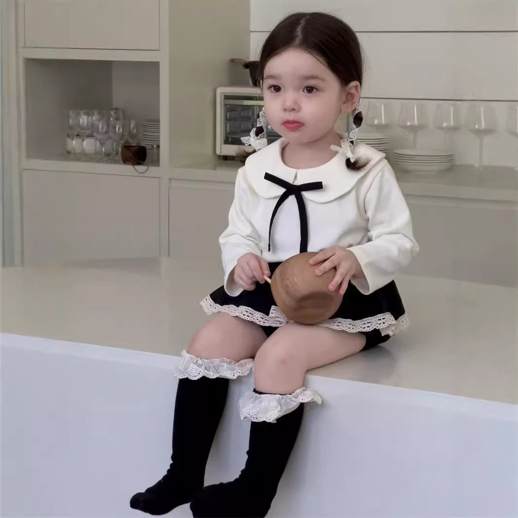 Baby Early Autumn Outfit, Fashionable and Stylish Outdoor Wear, Cool and Trendy Girl's Clothing, Internet Celebrity Baby Super Cute Two-Piece Spring Outfit — 8