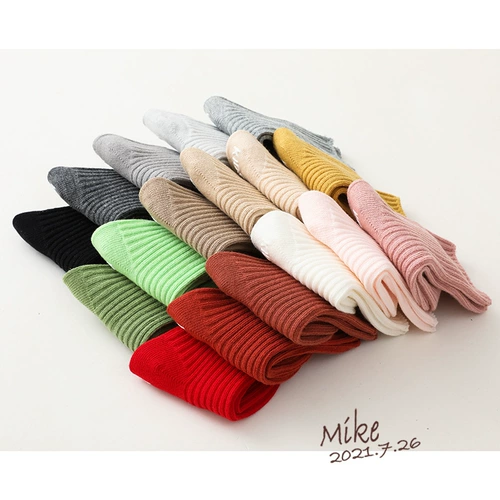 Демисезонные детские нескользящие гольфы, средней длины