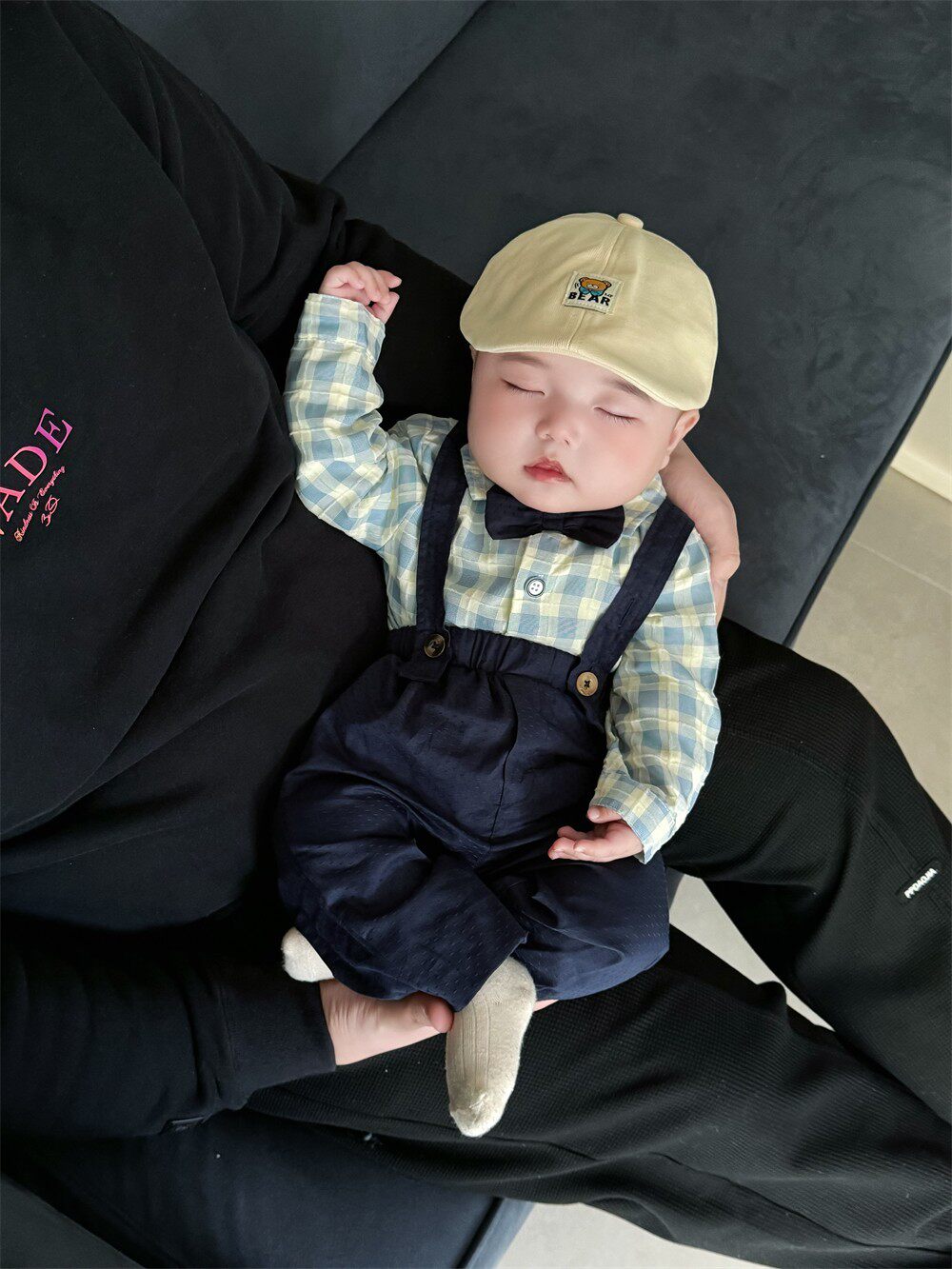 Children's Clothing Summer One-Year-Old Short Sleeve Suspenders Western Style Shirt — 6