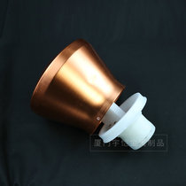 Outdoor flagpole ball head tee 360-degree rotating wind ball aluminum alloy titanium plated ball head flagpole accessories