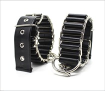 Laminated sm torture tools handcuffs Men and women bed bondage bondage thickened handcuffs forced slave orgasm sex tools