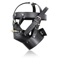 SM headgear alternative toys torture tool sleeve mouth zipper female utensils sex toys forced female slaves cage sex tools