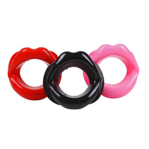Silicone mouth plug gag mouth flail alternative male tuning female Deep Throat SM fixed sex toys adult sex products