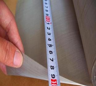 1000 mesh 304 material stainless steel wire mesh 1 meter wide stainless steel mat mesh 2000 mesh 2 meter wide filter mesh