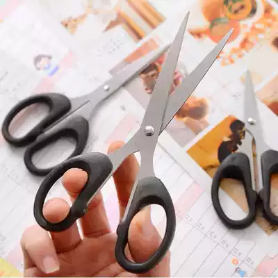 Student stationery scissors kitchen sewing paper-cutting office knife large, medium and small stainless steel handmade utility knife