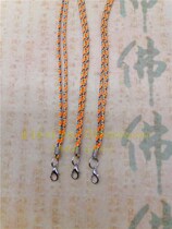 Thai hand-woven colorful nylon rope chain Buddha brand chain necklace hand rope jewelry jewelry jewelry single buckle multiple buckle