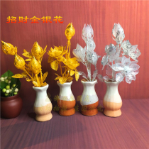 Thailand lucky Honeysuckle offering supplies Handmade Buddha card Buddha special gift Buddha wreath furniture