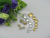 Copper mirror nail fixing nail Decorative nail Decorative cover Advertising screw Advertising nail Glass mirror nail ugly cover 10-22mm