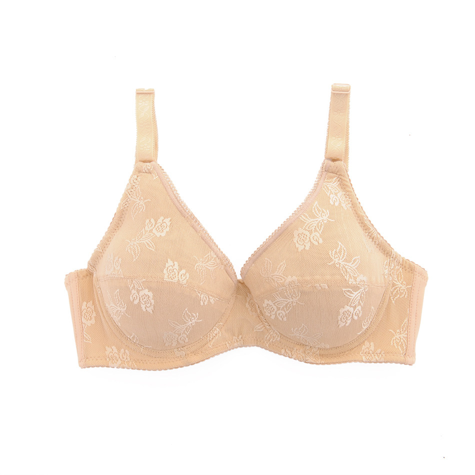 Postoperative prosthetic breast bra gathers steel ring fake breast bra fake breast cotton fake breast bra breathable large size thin section