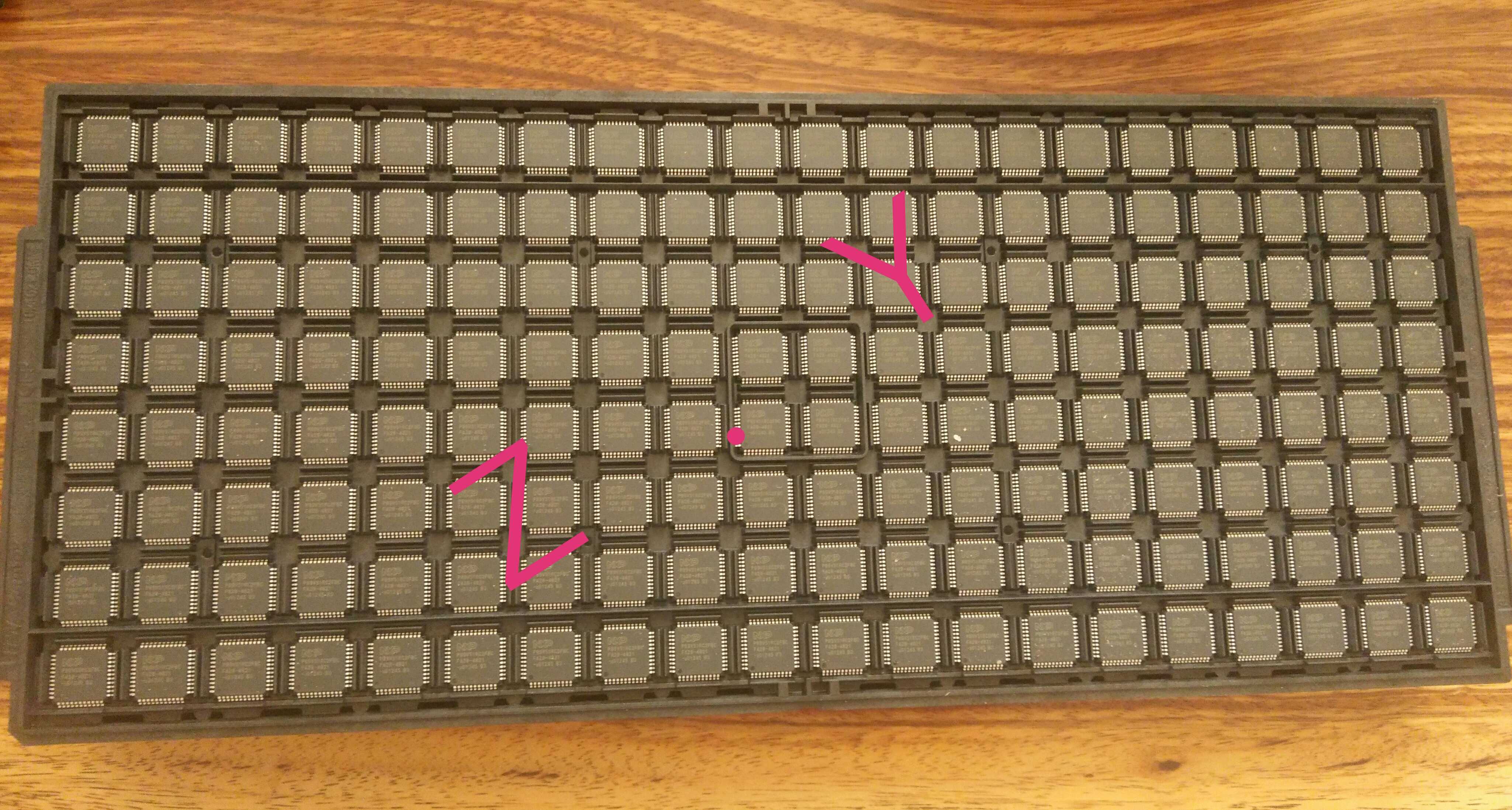 P89V51RC2FBC Philips master chip CDPRO2 movement 1254 laser head CPU IC