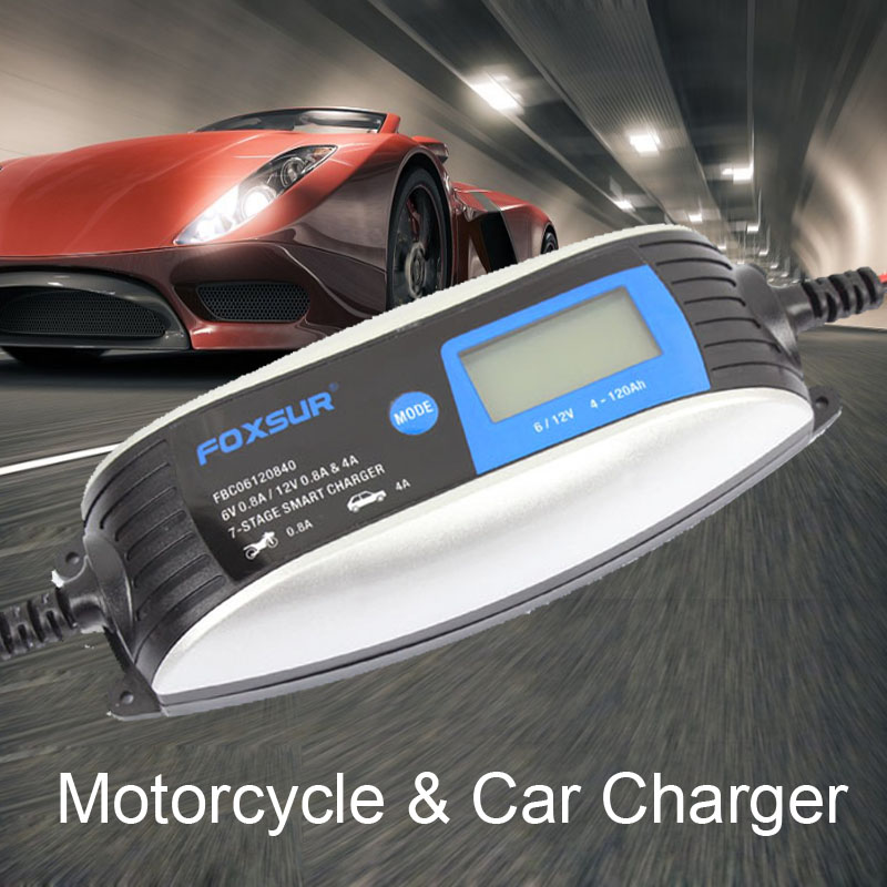 6V 12V Smart Charger SAE is suitable for BMW Harley Ducadi Motorcycle Car Battery Charger