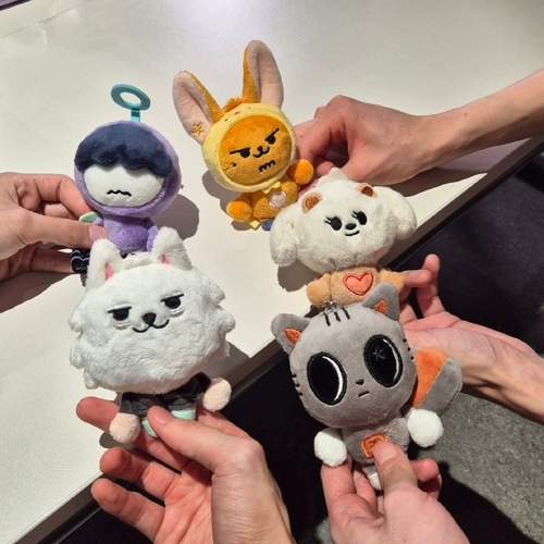 TXT Guanwa Flash Plush Keyring Cui Xiubin Cui Ranjin Cui Yan Gui Jiang Tai Sianwa