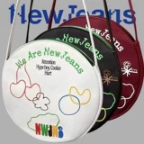 Новая сумка для джинсов Корейскую женскую группу концерт ковбойской девушки вокруг маленькой круглой сумочки для печати мешков