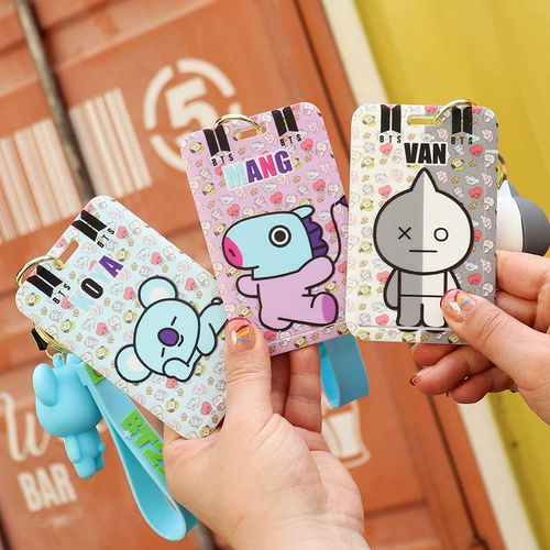 Силиконовый картхолдер, кукла, аксессуар, украшение на сумку, комплект, новая коллекция