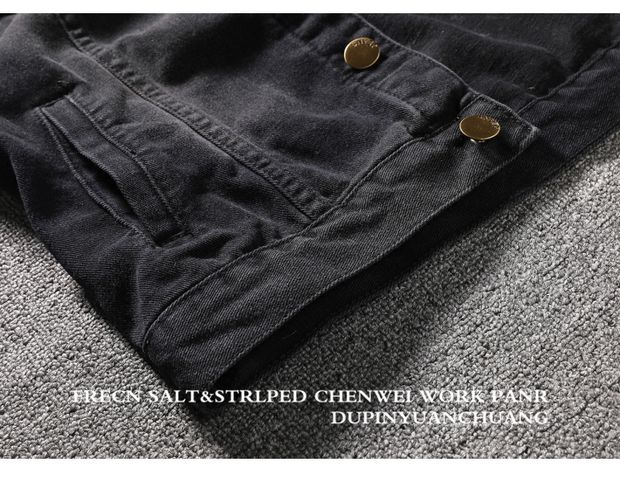 Phiên bản tiếng Hàn mới của vest denim mỏng Áo vest nam dành cho nữ thanh niên vest denim giản dị - Dệt kim Vest áo len nam hàn quốc