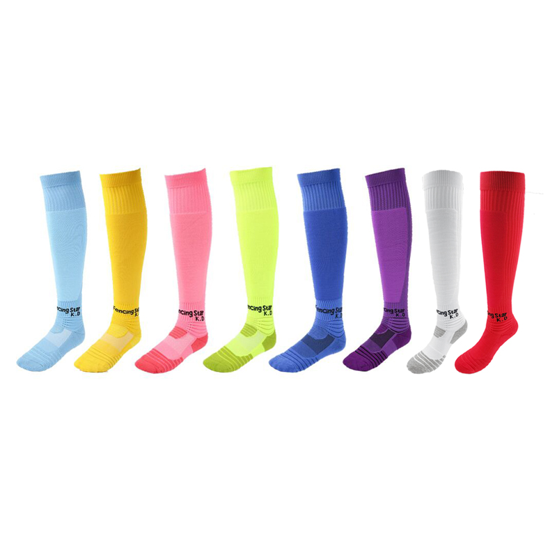 Rav Laurenma ball with the same sword socks Color fencing socks 8 colors Optional Children's adult Professional long cylinder fencing socks Sweat Breathable