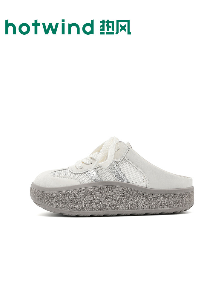 Hot Wind Moral Training Baotou Slippers for Women Spring and Summer Retro Versatile Outerwear Lazy One-Foot Mesh Comfortable Slippers