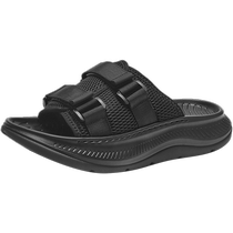 Hot Wind 2024 Summer New Mens Comfortable and Versatile Fashion Slippers Thick-soled Casual Beach Sandals Mens Slippers