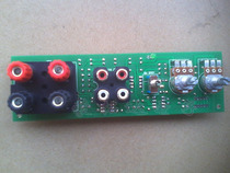 Pure ultra-subwoofer front panel Low-pass filter high-level input DIY pre-stage tone balance input and output board