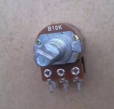 Handle SEMICIRCULAR power discharge POTENTIOMETER HANDLE LENGTH 15MM AUDIO POTENTIOMETER B10K RP DUAL 6-PIN POTENTIOMETER