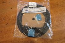 US ARMY US Army military version black beret with blue hood pad (size 7 1 8)