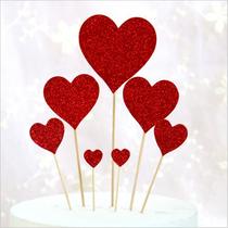 New Valentines Day cake card size Love suit 7 wedding dessert table main cake decoration supplies