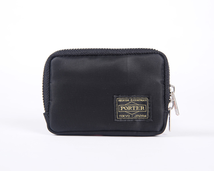 New Yoshida PORTER Nam Giới và Phụ Nữ Ly Hợp YKK Đồng Xu Ví Coin Card Card Chủ Thẻ Mini Bag ví mini nữ