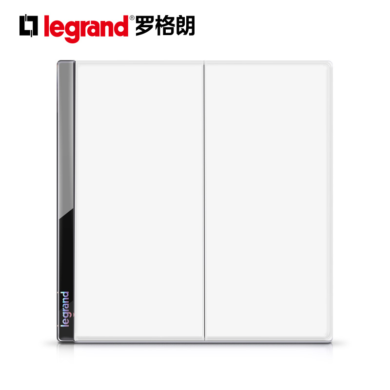 Roger Lang Switch Socket Panel Comfort Survegan Moon White Open Multi-Control Two-Midway Wall Power Supply 86 Type