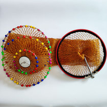 Light swim without mesh racket double-line black pit fish protection quick-drying anti-hanging braided fishing protection flying knock plus hard ring stainless steel